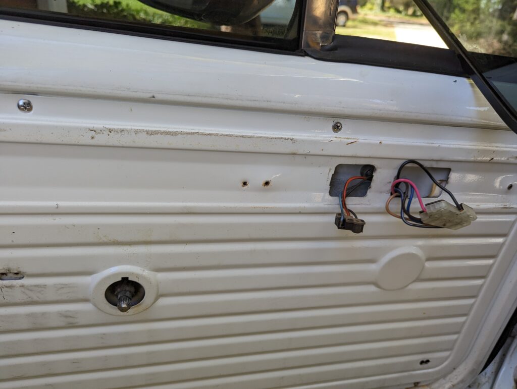 GMC Vandura fix door panel